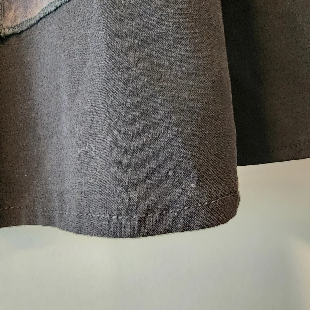 Gerard Darel Pleated Blade Panel Midi Wool Skirt - Picture 7 of 7